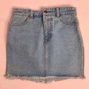 Basic Denim Skirt